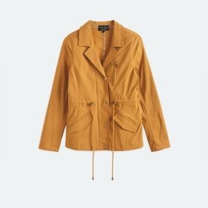Eden Society Mustard Women's Utility Jacket NWOT
